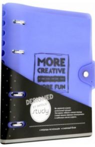 Тетрадь общая "Creative" (120 листов, клетка, на кольцах) (N1710)