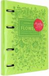 Папка для сменного блока на кольцах "Fleur" (N858)