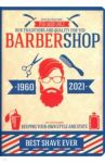 Тетрадь 48 листов "Barbershop, год" (N1463)