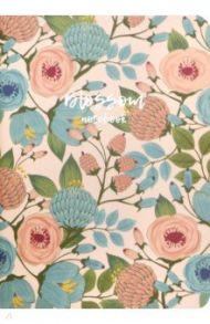 Тетрадь "Retro Flowers. Розовый" (48 листов, А5, клетка) (N1478)