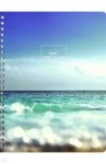 Тетрадь общая "Nature. Волны" (80 листов, А5, клетка, спираль) (N1530)