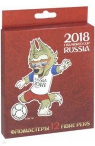 Фломастеры 12 цветов "Чемпионат Мира" (BFk_12064)