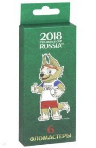 Фломастеры 6 цветов "Чемпионат Мира" (BFk_06064)