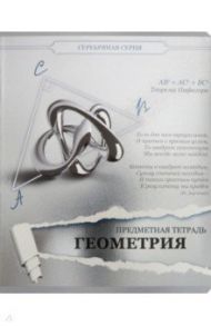 Тетрадь предметная "Серебряная. Геометрия" (27181)