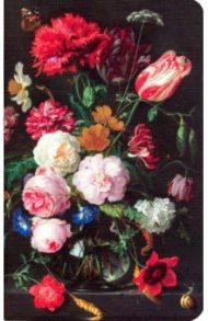 Тетрадь 40 листов, 108*175 мм, в клетку "Art Flowers" (N1619)