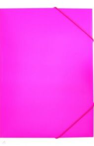 Папка на резинке А4 "Neon" розовый (DNE510PINK)