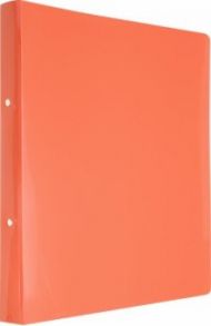 Папка на 2 кольцах А4 "DeLuxe" красная (DL0740/2RED)
