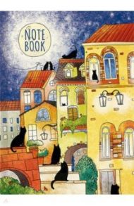 Записная книжка 80 листов, А6+ "ЦВЕТНОЙ ГОРОД" (48341)