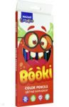 Карандаши 12 цветов "BOOKI" пластиковые (M-6168-12)