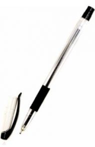 Ручка шариковая 0.7 мм "SLIMO GRIP" черная (829277)