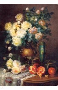 Тетрадь 48 листов, А4 "Art Flowers" (N1615)