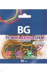 Резинка банковская 60 мм 50 г, цветная, 100 штук (RBC_50 6155)
