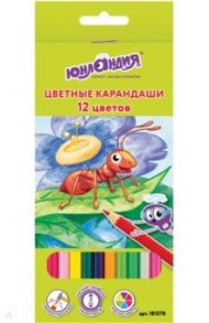 Карандаши 12 цветов "В ГОСТЯХ У БУКАШЕК" (181378)