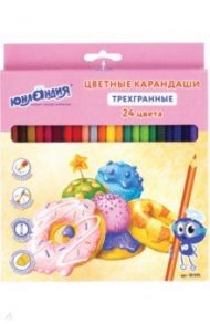 Карандаши 24 цвета "СЛАДКИЕ ИСТОРИИ" (181395)