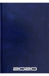 Ежедневник датированный на 2020 год (160 листов, А5, синий) (50685)
