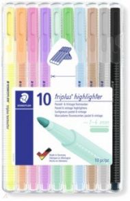 Набор текстовыделителей "Triplus Textsurfer" (10 штук) (362CSB10)