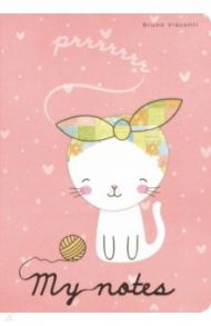 Записная книжка "Cat and Ball" (32 листа, А6, клетка) (7-32-001/04)
