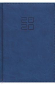 Ежедневник датированный на 2020 год (А5, 176 листов, темно-синий) (50097)