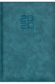 Ежедневник датированный на 2020 год (А5, 176 листов, зеленый) (50099)