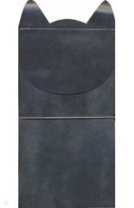 Записная книжка, 64 листа, 115x215мм, САРИФ СЕРЫЙ, резинка (50210)