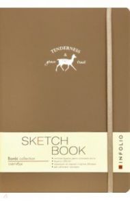 Скетчбук "Bambi" (64 листа, 150х210 мм, бежевый) (I822/beige)