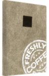 Ежедневник недатированный "Coffee" (160 листов, А5) (AZ891/grey)