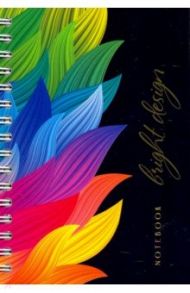 Записная книжка 100 листов, А6, гребень, Яркий дизайн (С0592-101)