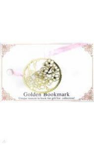 Закладка для книг металлическая с лентой (M-3352)