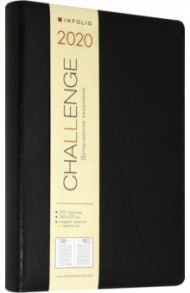 Ежедневник на 2020 год датированный 176 листов, А5 "Chall" черный (I804/black)