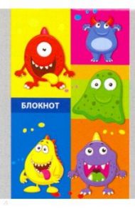 Блокнот 16 листов, А7 "Монстрики" (С1550-74)