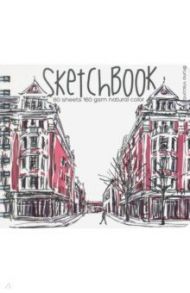 Sketchbook 80 листов, 180х155 мм, гребень, 4 вида (1-550/04)