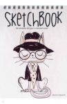 Sketchbook 80 листов, 185х250 мм, гребень, 4 вида (1-552/04)