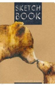 Sketchbook 40 листов, А5, крафт бумага "МИКС-1" 4 вида (3-581/01)