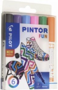 Маркеры "Pintor Fun" (6 цветов) (F-S6)
