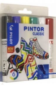 Маркеры 6 цветов Pintor-Regular-M-S6