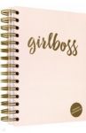 Ежедневник недатированный "Girlboss" (А5, 120 листов, евроспираль)