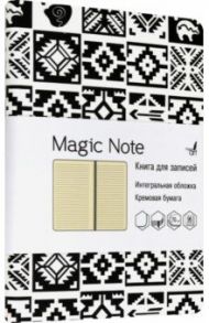 Книга для записей "Magic Note. Черный" (96 листов, А6+, линейка) (КЗМНКЛ6962943)