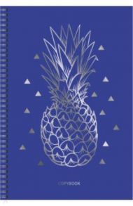 Тетрадь для конспектов "Total Blue. Дизайн 1" (48 листов, А4, линейка) (ТСЛФ4484553)