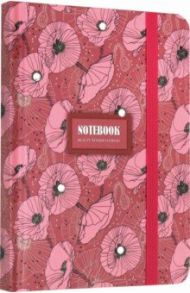 Записная книжка "Розовые маки" (80 листов, А6) (С3355-10)