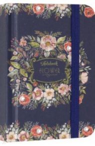 Записная книжка 80 листов, А7, Цветочный принт (С3356-07)