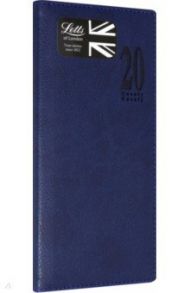 Еженедельник на 2020 год MILANO, синий, искусственная кожа (412156020)