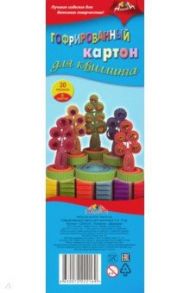 Гофрокартон цветной для квиллинга "Деверья" (5 листов, 6 цветов, 30 полосок) (С2814-01)