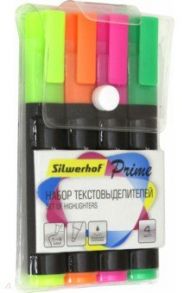 Набор текстовыделителей, 4 цвета, PRIME (108035-00)