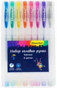 Набор гелевых ручек, 8 цветов, Цветландия БЛЕСТКИ (026180-08)