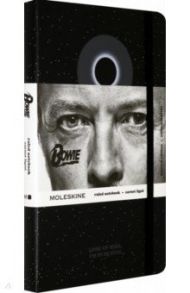 Блокнот 96 листов, 13*21 см "DAVID BOWIE" черный (LEDBQP060B)