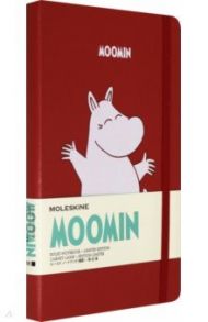Блокнот 96 листов, 13*21 см "MOONIM" красный (LEMOOQP060F)