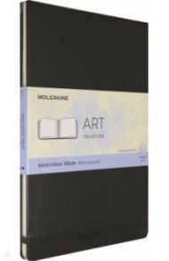 Блокнот для акварели "Moleskine classic watercolor" 30 листов, А4, черный (ARTBF833)