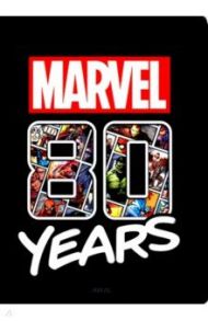 Обложка для паспорта "Марвел 80" лого