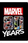 Обложка для паспорта "Марвел 80" лого