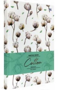 Скетчбук 100 листов, А5, Cotton, 2 вида (С5т100_лм 8157)